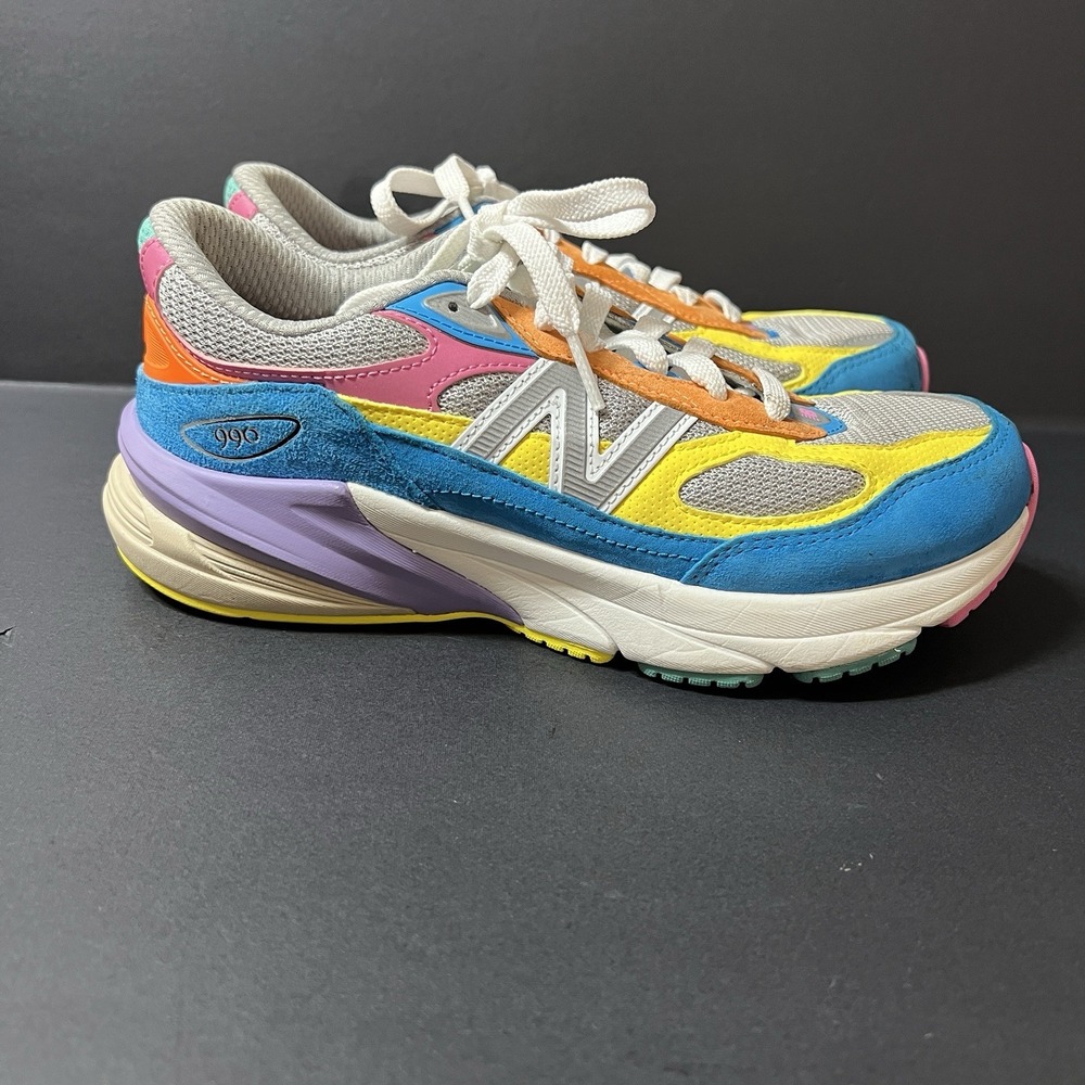 New Balance 990 V6 'Gelato' Kids Sneakers GC990DL6 Size 5.5 Multicolor